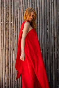 COSTALEGRE DRESS IN RED