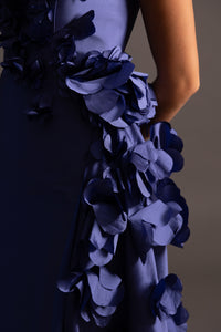 VIOLET GOWN IN BLUE