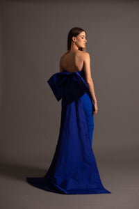 RORY GOWN IN BLUE