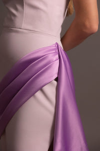 RUE GOWN IN LILAC