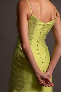 BLAIRE GOWN IN GREEN