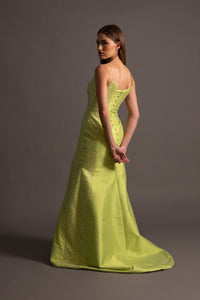 BLAIRE GOWN IN GREEN