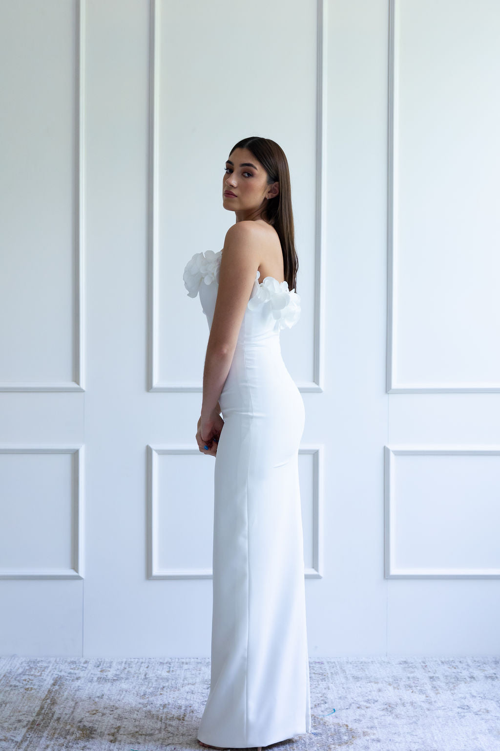 MELIAH GOWN IN WHITE