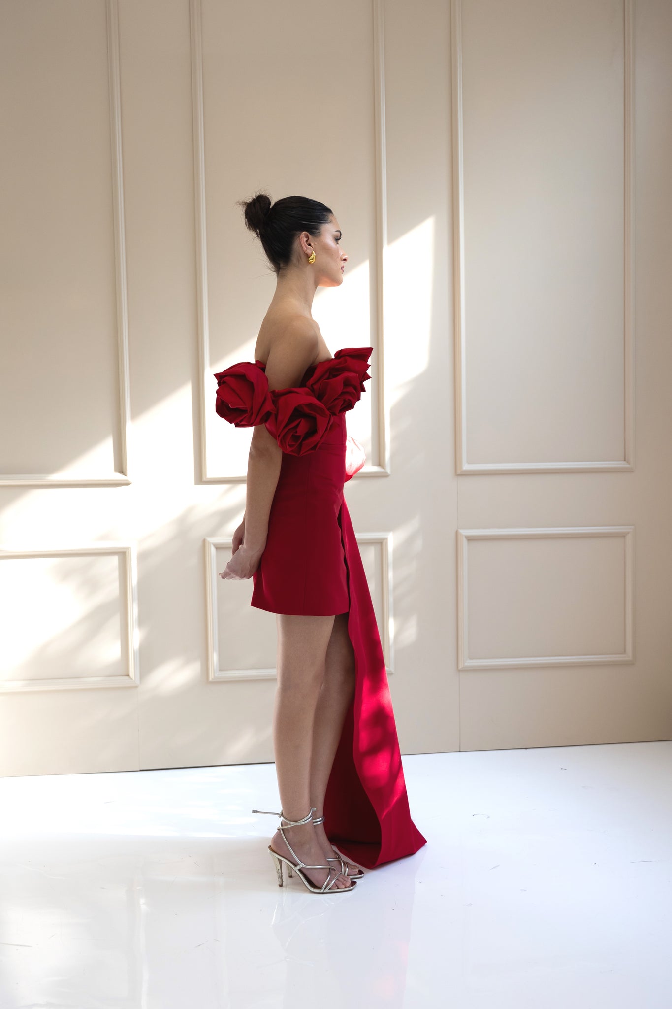 AMAPOLA DRESS IN RED