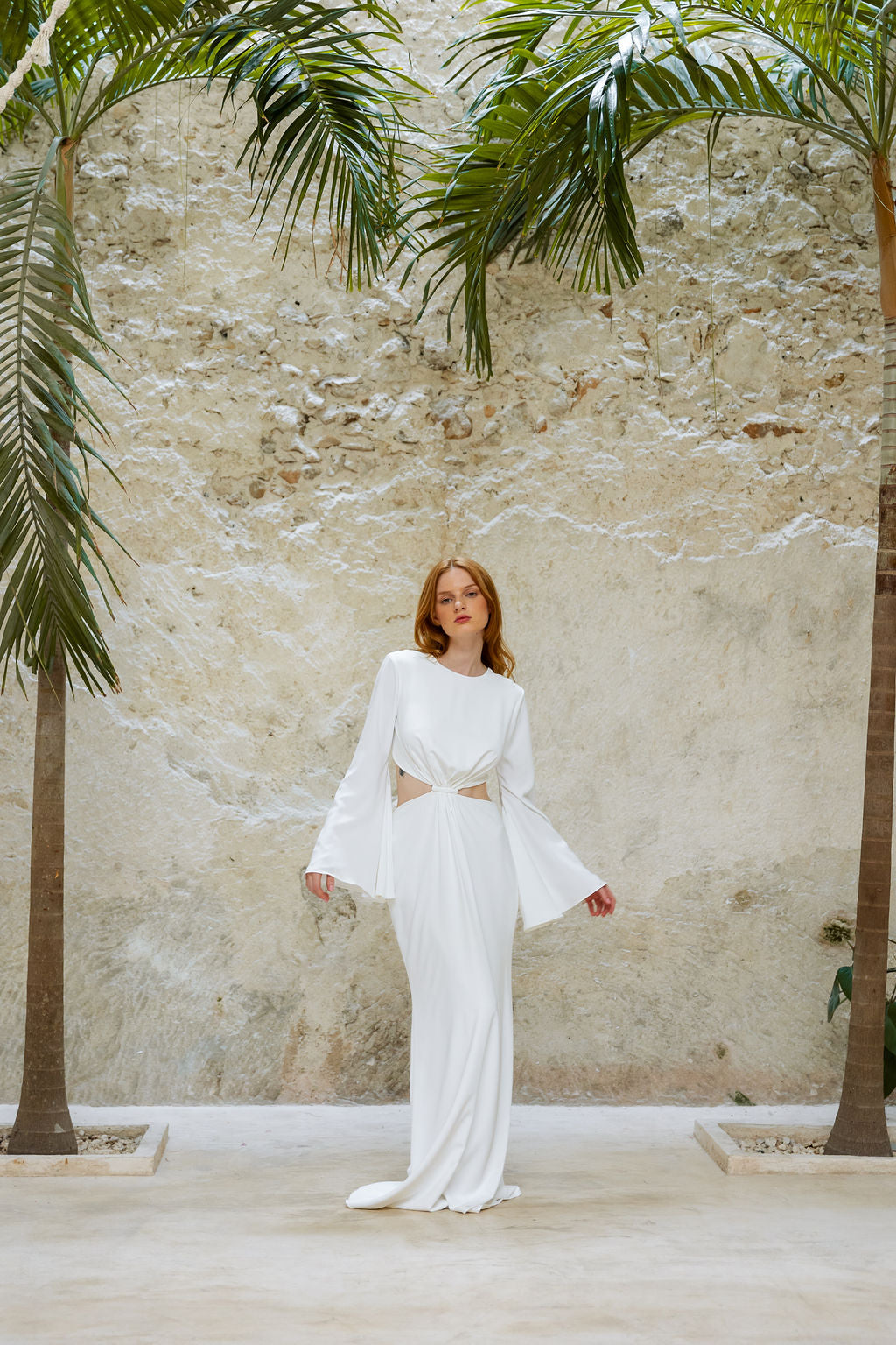 NOSARA DRESS IN WHITE