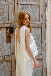 COSTALEGRE TOP IN WHITE