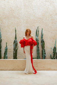 HABANA TOP IN RED