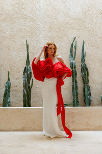 HABANA TOP IN RED