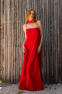 COSTALEGRE DRESS IN RED