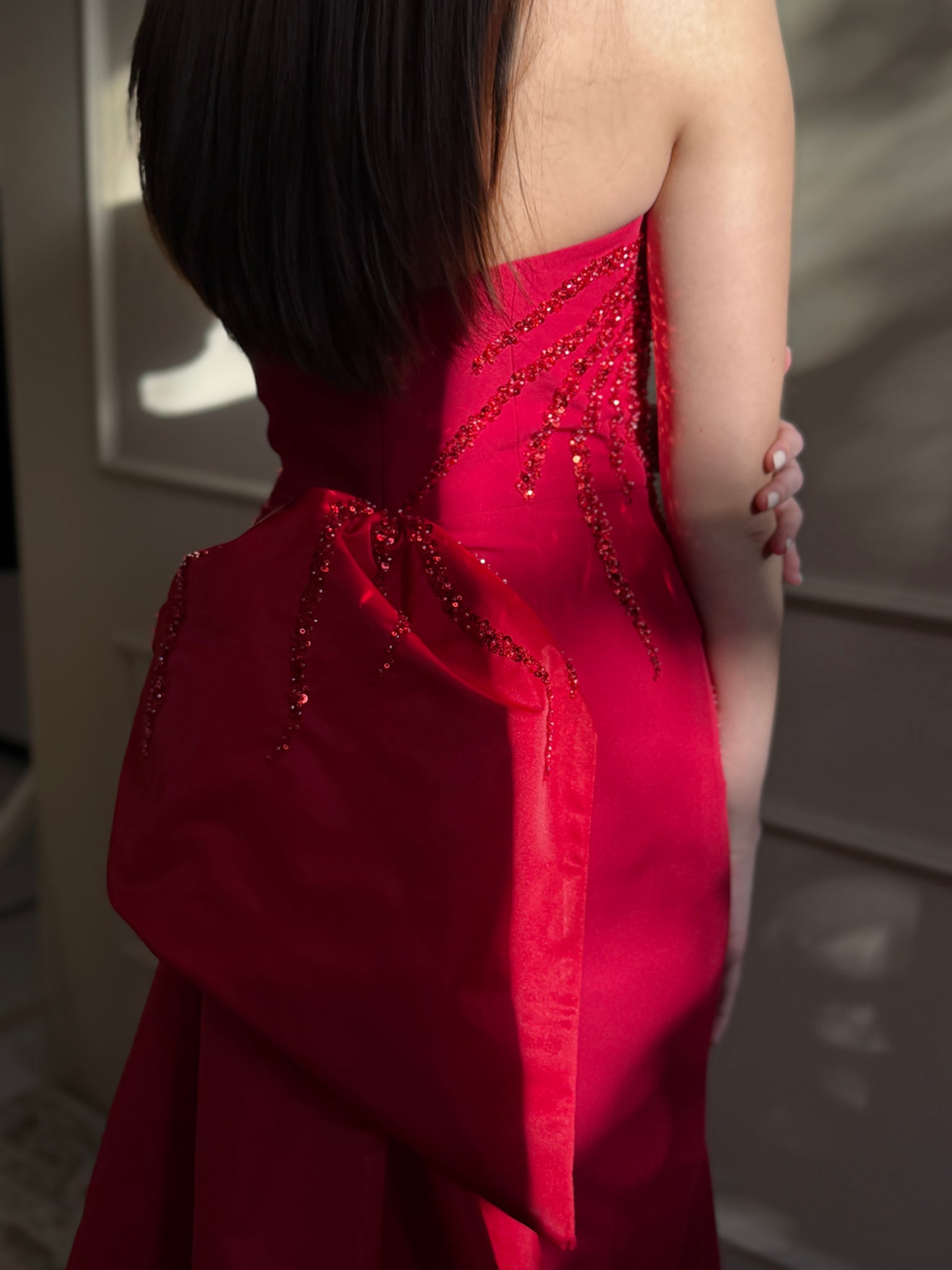 KATERINA GOWN IN RED