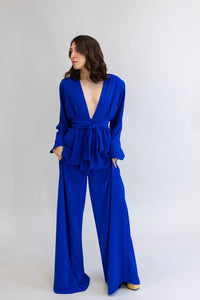 WEIGHTLESS SUIT IBIZA IN ELECTRIC BLUE