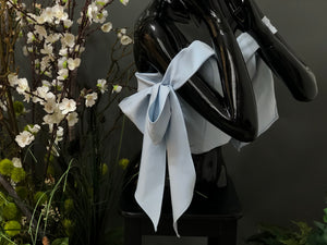 SOFT BLUE BOWS