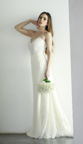 Mermaid lace dress