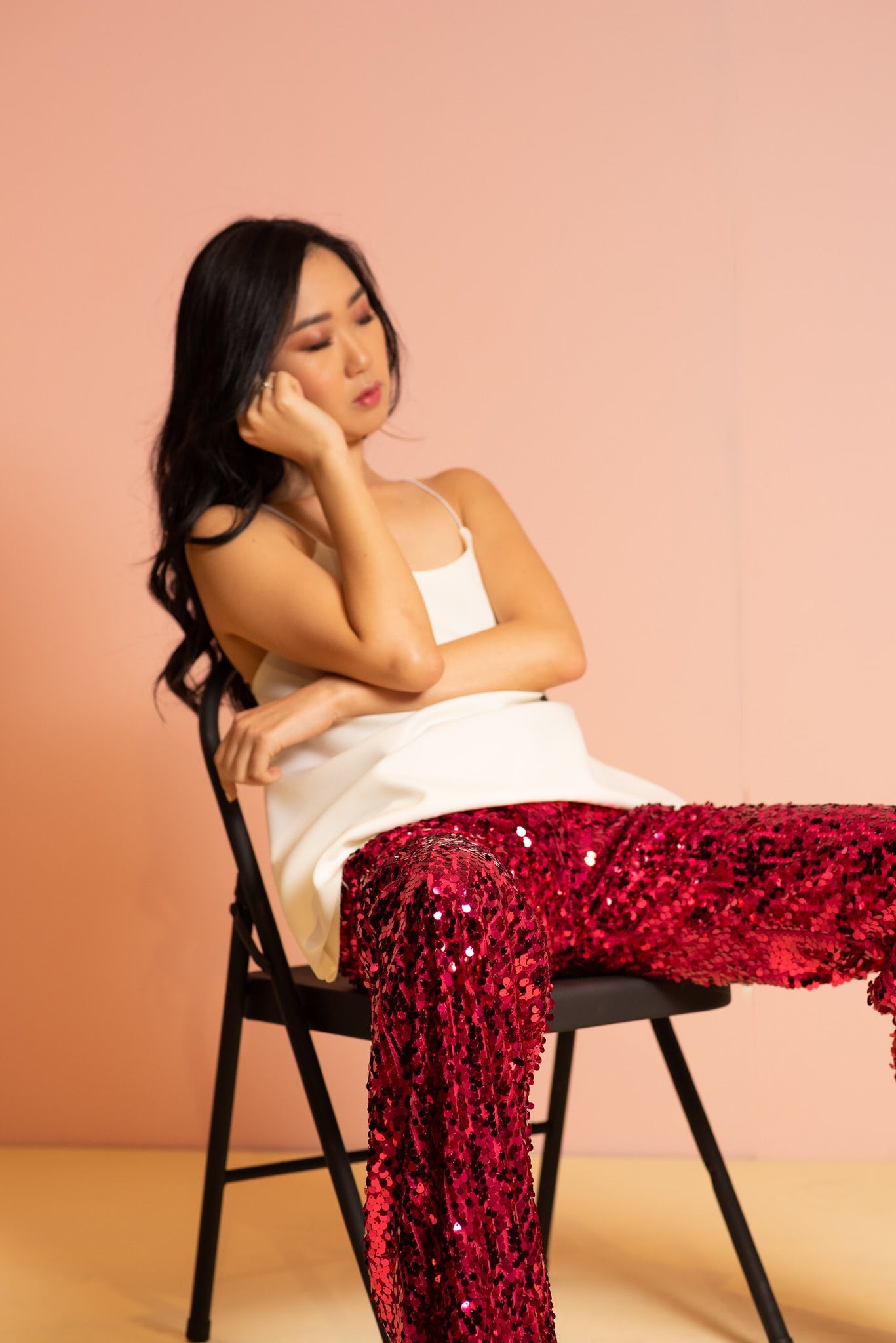 Sequin pants