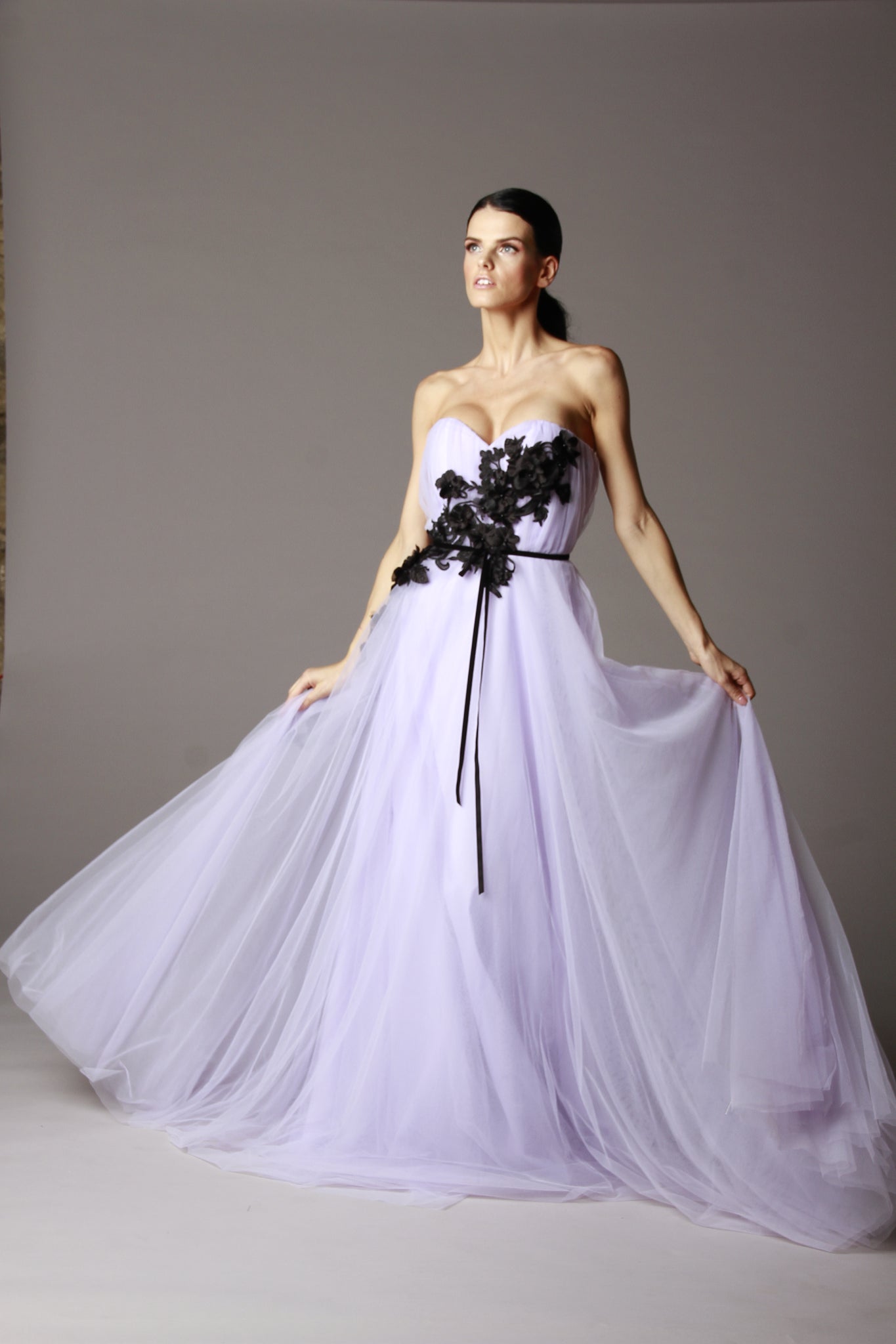 LILAC BALLGOWN WITH A TWIST