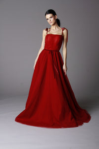 TULL AND LACE GOWN