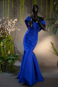 BLUE MERMAID GOWN