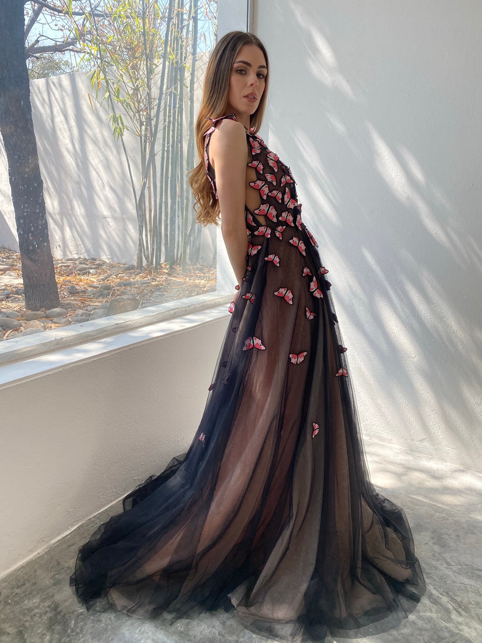 The butterfly dress