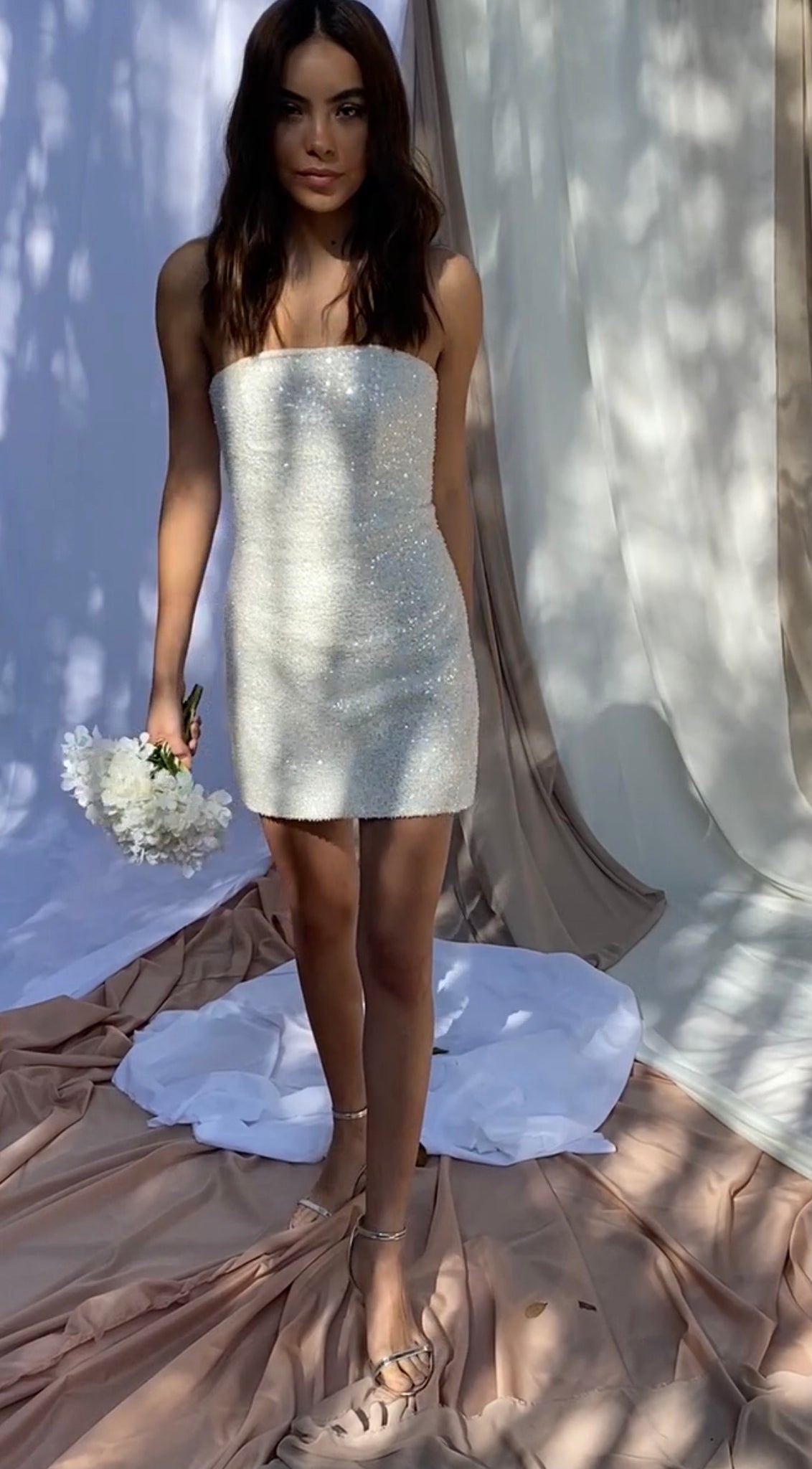 SPARKLY MINI DRESS